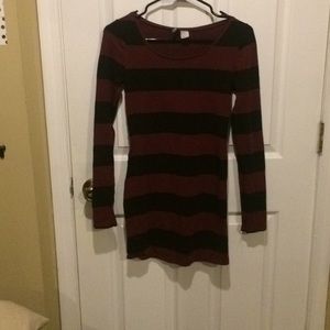 Bodycon long sleeve dress